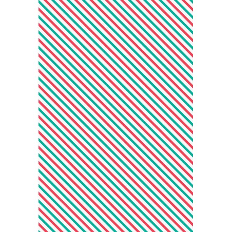 PAPIER OZDOBNY "MERRY XMAS" - 2 ARKUSZE O WYMIARACH: 70cm/2m