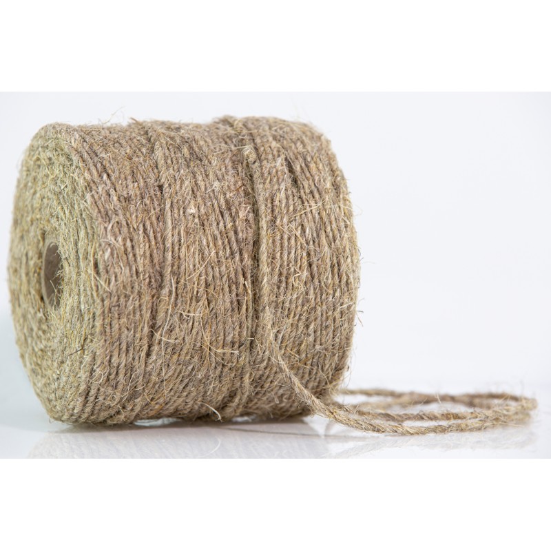 NATURALNY SZNUREK KONOPNY 3mm/210m - 500g