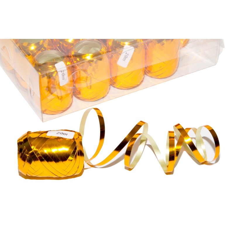 WSTĄŻKA PP METALICZNA "KOKON" 0,5cm/20m 1szt.