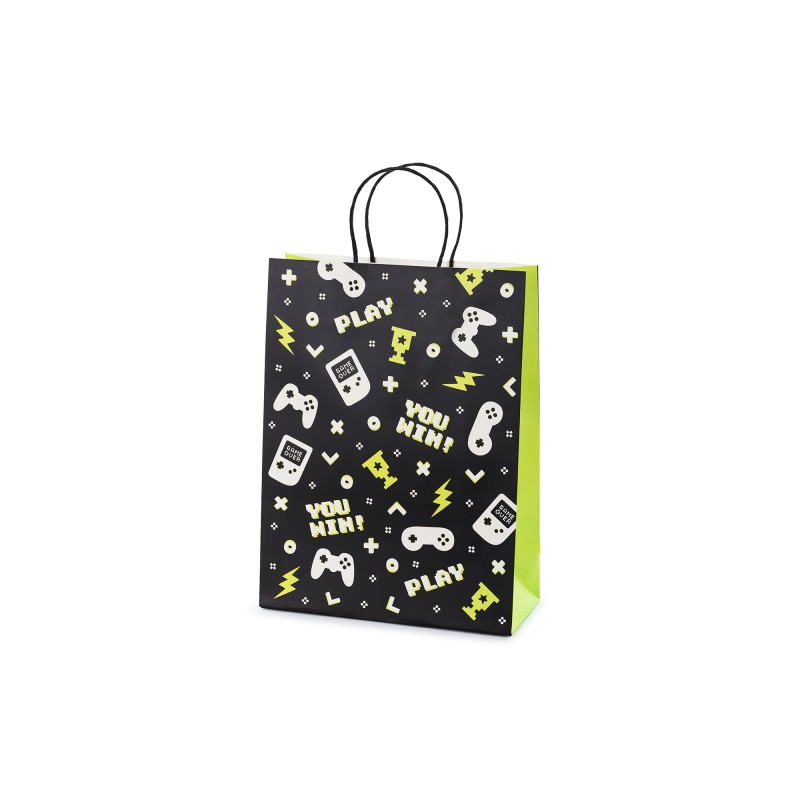 TOREBKA NA PREZENTY "GAMEPADY" 10cm/24cm/32cm