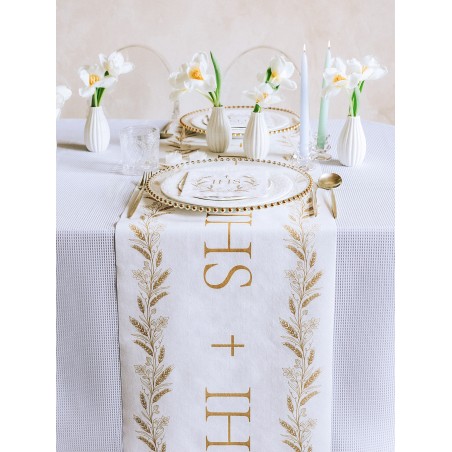 BIEŻNIK FLIZELINOWY "IHS" 40cm/5m