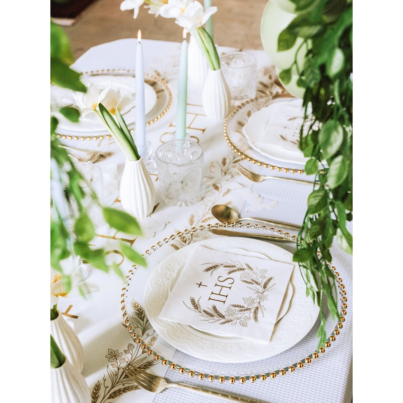 BIEŻNIK FLIZELINOWY "IHS" 40cm/5m