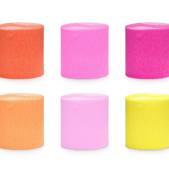 Wstążki papierowe, bibuły i krepy